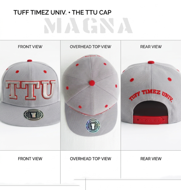 Magna Grey/Red Cap